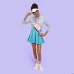 Looney Tunes Lola Bunny Sling Crossbody Bag with Coin Bag LFlifestyle1 view 2